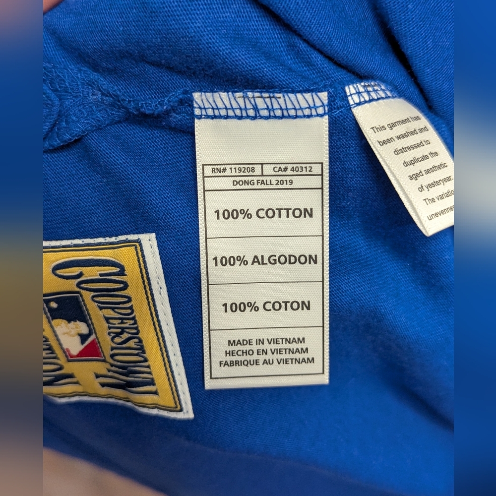 Mitchell & Ness Cooperstown Men's Chicago Cubs Long Sleeve Crew Neck XL - Picture 7 of 8
